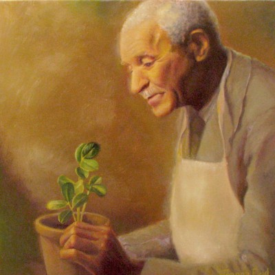 George Washington Carver and Friend